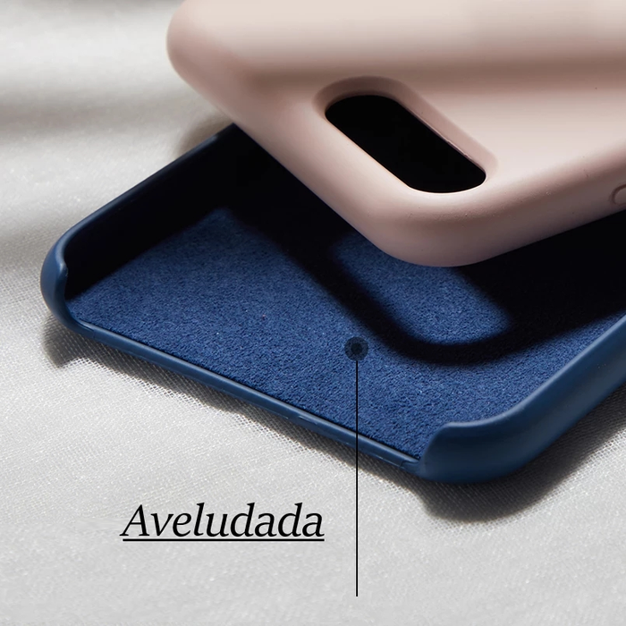 Case Silicone Aveludada