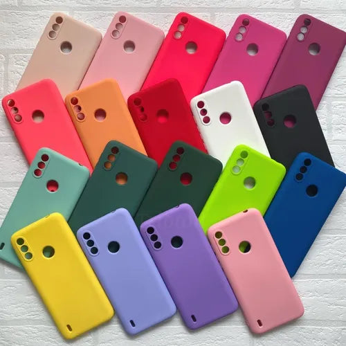 Case Silicone Aveludada