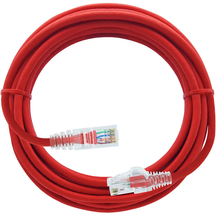 Cabo rede CAT6 Vermelho 10 Metros Prontos Para Uso