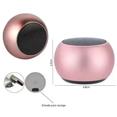 Caixa de Som Mini Speaker Bolinha