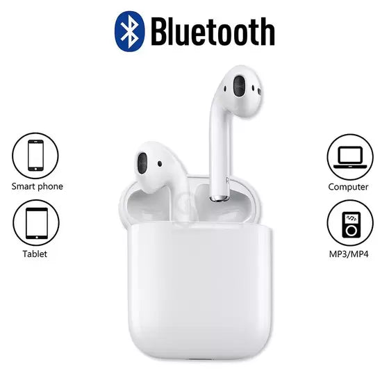 Fones De Ouvido Sem Fio Bluetooth i12 TWS