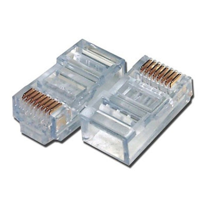 Kit 100 Conector Rj45 Cat5e Cabo Rede Plug Oletech